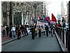 This group was marching towards the march.
