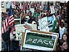 'Peace (Unreasonable Women For Peace)' - the letters of PEACE are formed by nude women (and thus the name of the group).