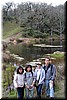 Group picture in front of Frog Lake
