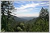 A spectacular view from Sand Point Overlook.  Facing due west, with the pacific in the distance.