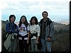 Ah, the traditional group picture at the vista point.  Left to right - Katie, Tracy, Mei, and Paul