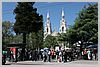 Washington Sq in North Beach - beer & oyster festival